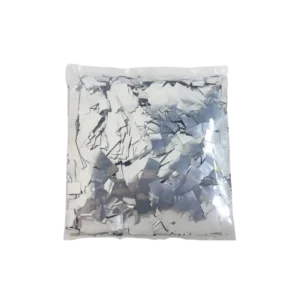 Confeti plateado