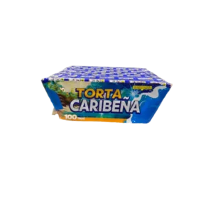 Torta caribeña de 100 tiros