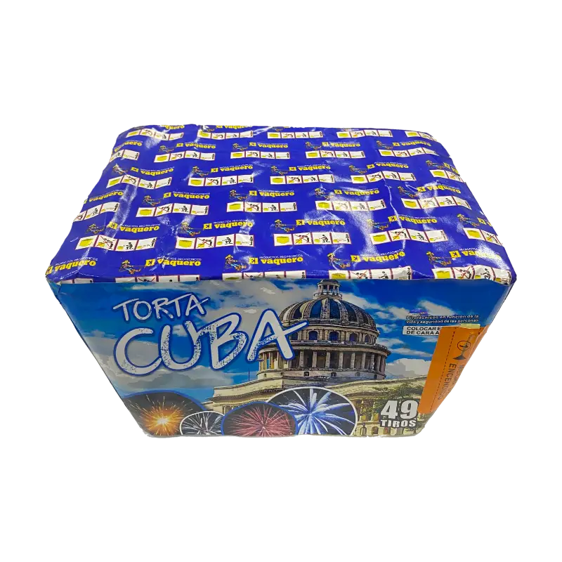 Torta cuba de 49 tiros