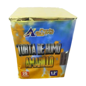 Torta humo de colores