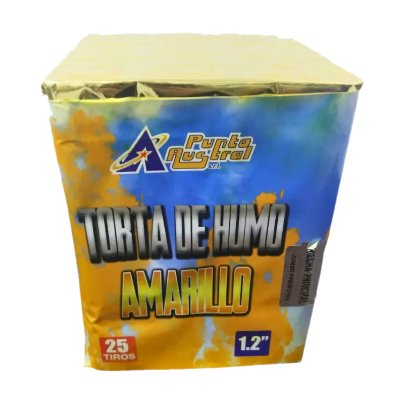 Torta humo de colores